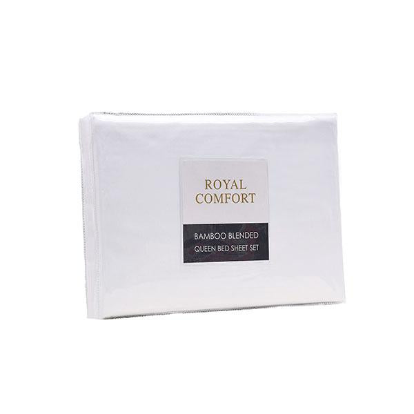 Royal Comfort Bamboo Blended Sheet Set 1000Tc Ultra Soft Double